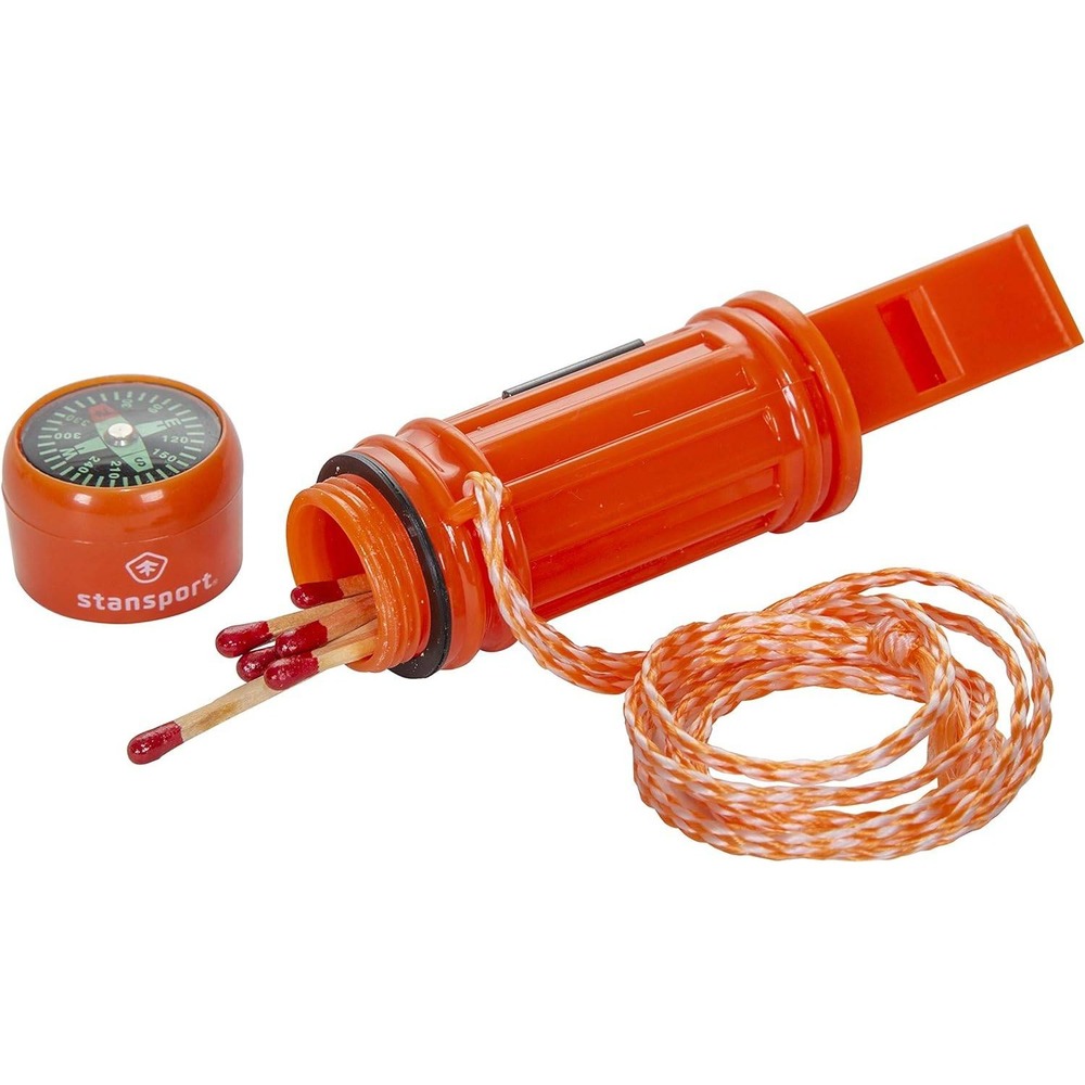 Lot‎ of 3 Stansport Survival Kit Whistles